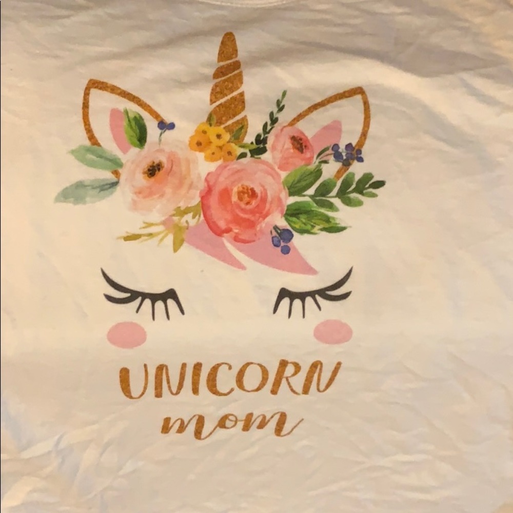 Unicorn mom shirt